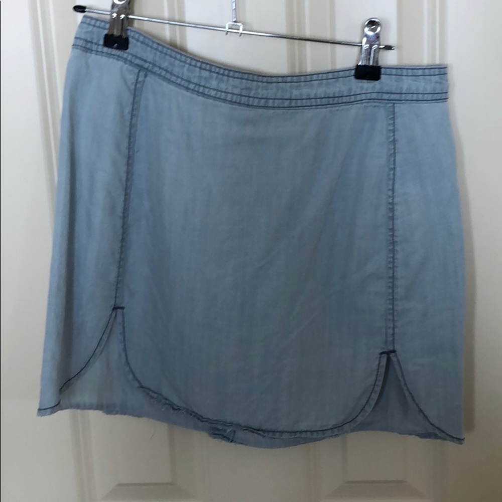 BDG Light Blue Denim looking skirt